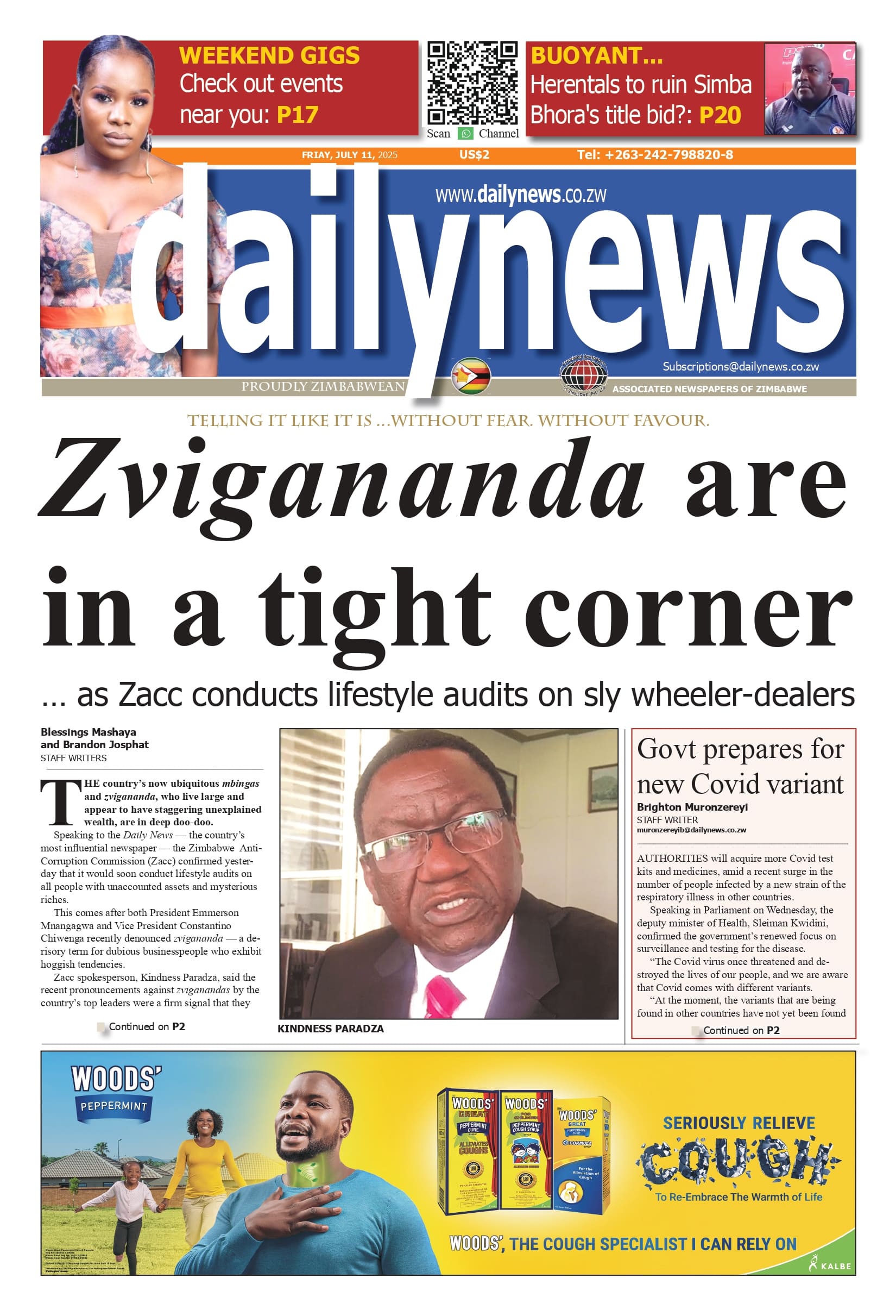 Friday 11 July 2025